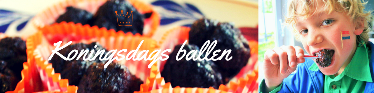 "Logo Koningsdag ballen - oma's gehaktballen - recept - mels Feestje"