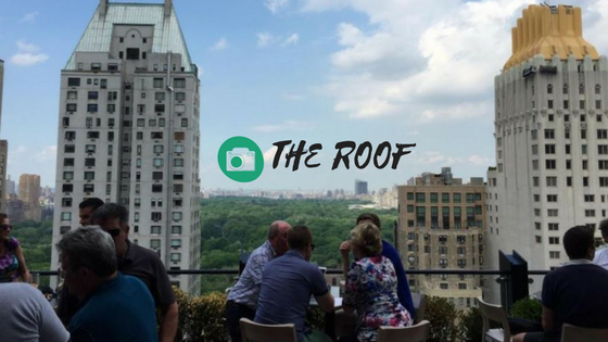 Instagram fotos - plekken in New York waar we een foto moeten maken - deze is op The Roof met uitzicht over central Park - ik wil ook echt deze plek hebben - Mels Feestje