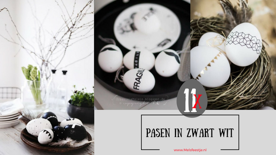 "11 keer Pasen in Zwart wit blog foto Melsfeestje"