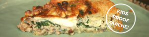 "Blogfoto - Kids proof quiche - makkelijk & lekker - Quiche bladerdeeg spek spinazie en walnoten - Eten voor vanavond - recepten voor"