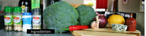 "ingrediënten - Broccoli salade met ui knoflook blauwe kaas en chorizo - gezond recept voor avondeten - mels feestje"