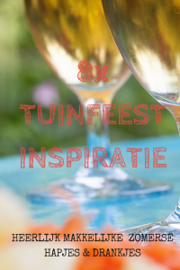 8x TUINFEEST INSPIRATIE Pinterest bord - 7x leuke inspiraties voor makkelijke hapjes voor op je tuinfeest - mels Feestje
