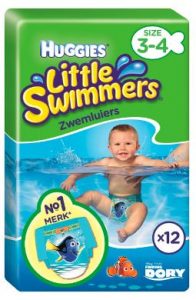 Hug­gies Litt­le swim­mers me­di­um (7-15 kg) 12 stuks E7.49 bij de AH