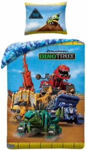Dinotrux dekbed - cadeau sinterklaas 3 jaar