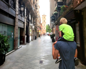 Mooie straatjes van Murcia - leuk om met gezin te doen
